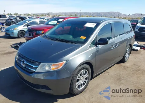 2012 Honda Odyssey Ex from USA, damaged, VIN 5FNRL5H45CB132650